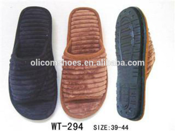 House TPR Outsole Man Slipper Wholesale Open Toe Man Soft Bedroom Slipper