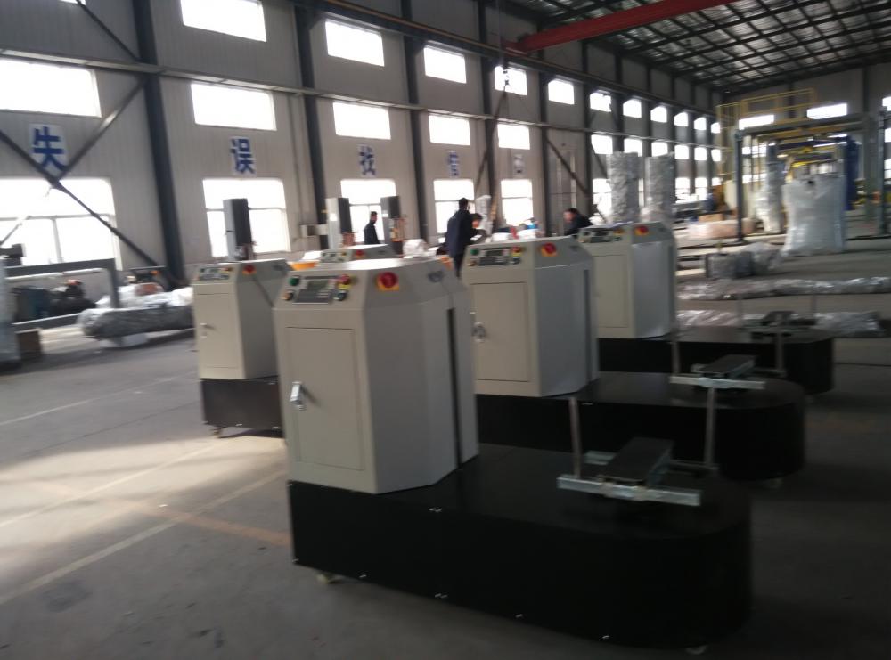 Pre Stretch Automatic Airport Luggage Wrapping Machine