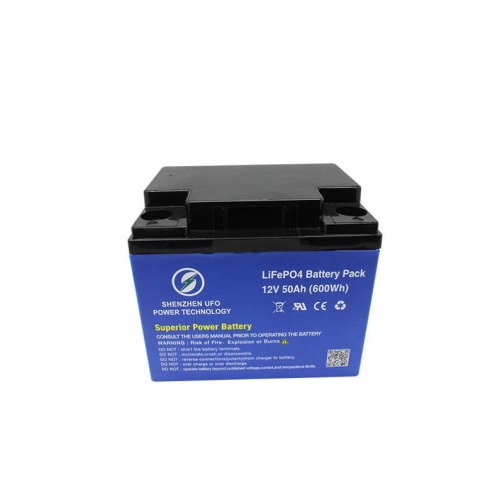 Banque de batteries au lithium 12v 50Ah