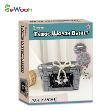 DIY Knitted Storage Basket for Kids' Toys