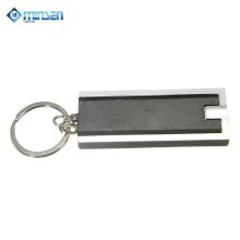 Factory wholesale cheap keyring with light