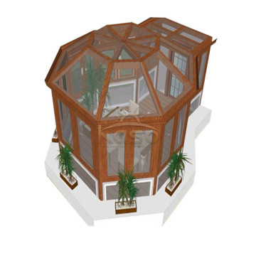 Porch Screen Enclosure Balcony Patio Cover Glazed Sunroom