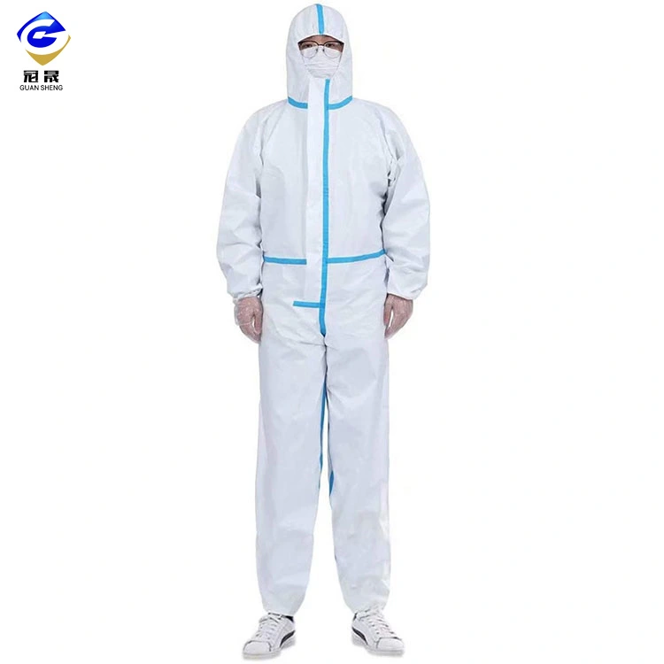 PP+PE High Quality PP Spunbond Non-Woven Fabric with Breathable PE Film for Protective Suit