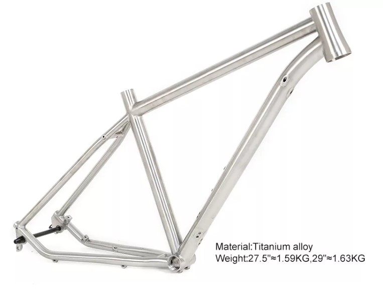 Cadre de vélo Titanium MTB Titanium