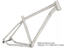 Precision Titanium MTB Bicycle Frame