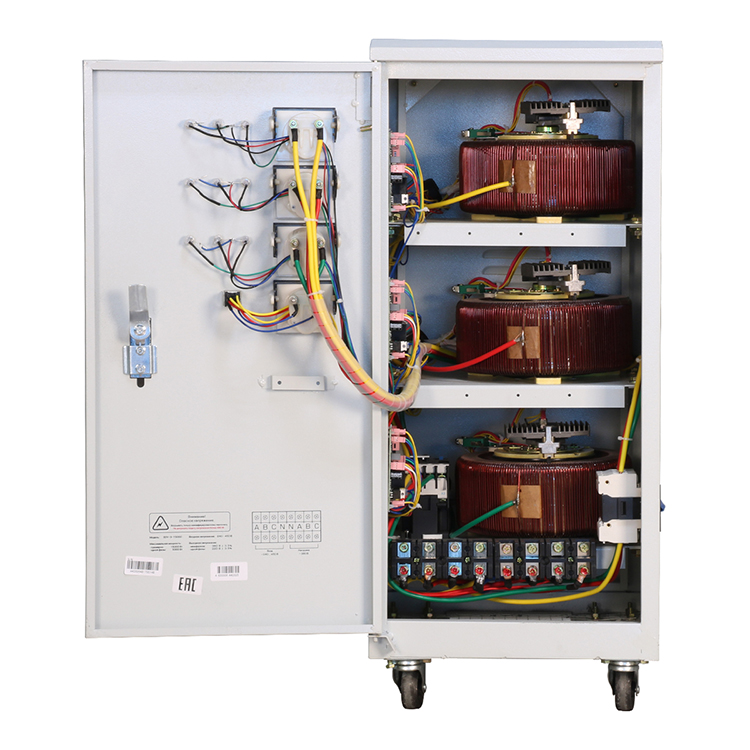 TNS 15KVA 3 Phase Servo Motor AC SVC Automatic Voltage Regulator Stabilizers Price