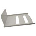 OEM Galvanized Steel White Laser Cutting Baseboard Design