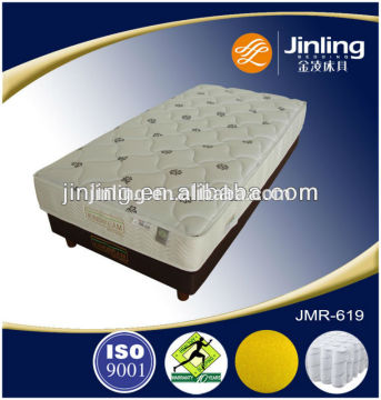 Spring mattress with soft foam
