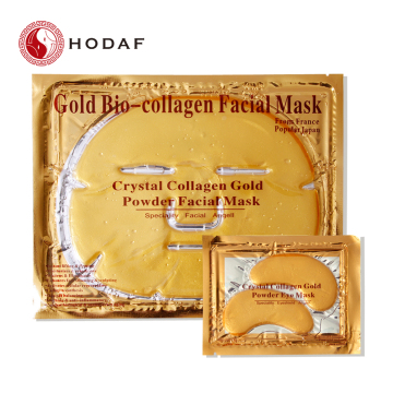 Skin care anti wrinkle collagen gold facial mask