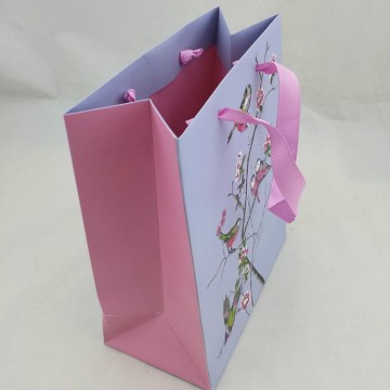 Custom Recycled Printed Shopping Paper Bag