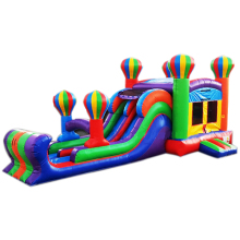 Inflatable Bounce House with Slide: Commercial Balloon Bouncy Castle Combos