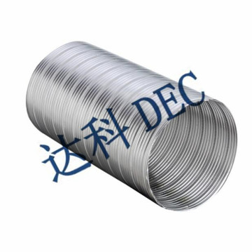 High quality semi-rigid ducting overbite semi-rigid aluminum dryer venting duct