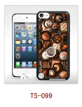 Chocolate Picture 3d Ipod Touch5 Case,ipod Touch5 Case With 3d Picture, Pc Case Rubber Coated, Water Resistant,?