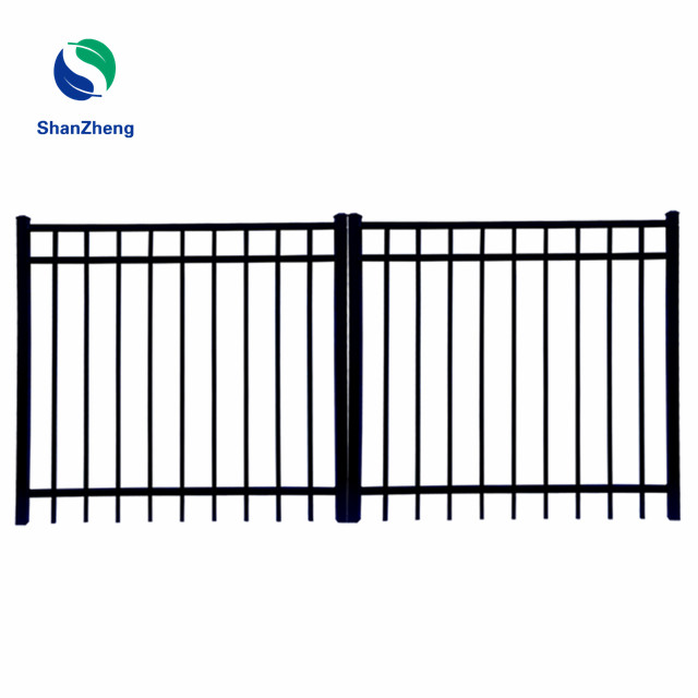 Aluminum Residential Fence and Commerical Safety Fence for garden or pool Metal Garden Fence with modern styles