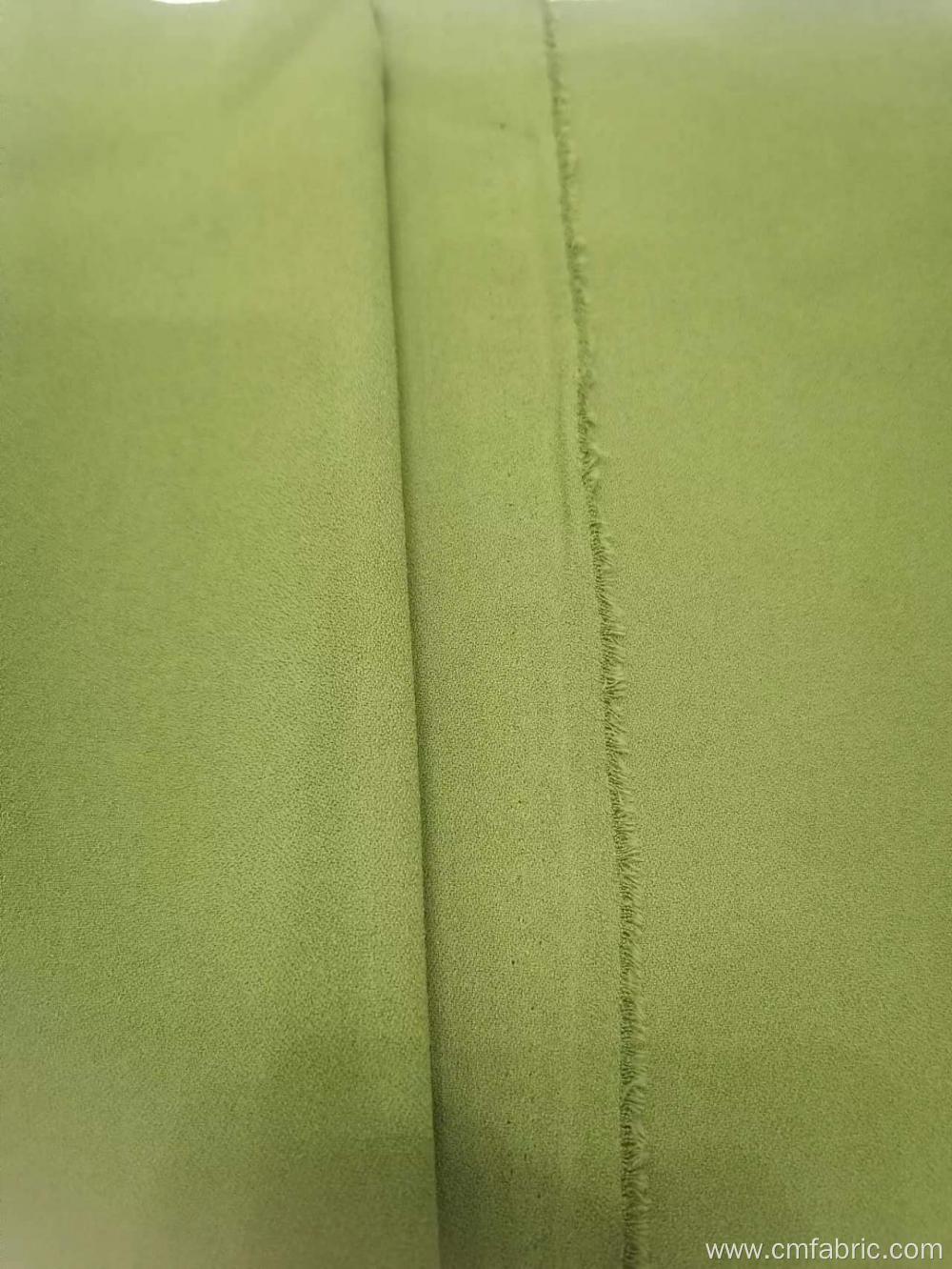 CEY moss crepe 100% polyester woven dyed fabric