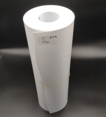 opaque white PVC sheet roll building material