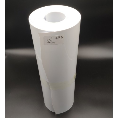 opaque white PVC sheet roll building material