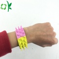 Unieke egel silicone slap armband met zacht prikkeldraad