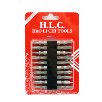 Double head for cross recessed