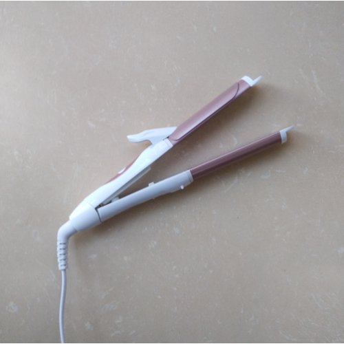 Multifunctional 2 in 1 Hair Flat Curling Iron