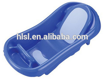 Plastic baby bath tub