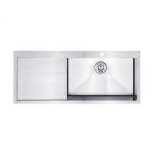 European Style Stainless Steel Kitchen Sink with Drainboard