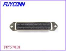 Receptacle Champ Female 14 Pin Centronics Connector , PCB S