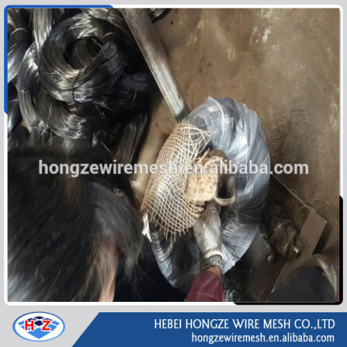 Binding use low carbon ms black annealed wire