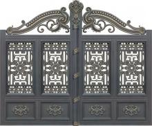 Oriental tale Aluminum Gate