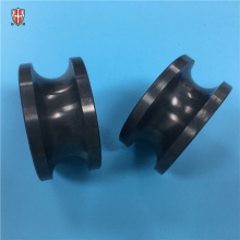 insulating textile Si3N4 polished ceramic roller guide