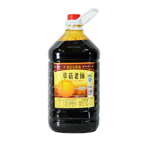 Uyoga giza Soy Sauce 4.5L Plastiki Jar