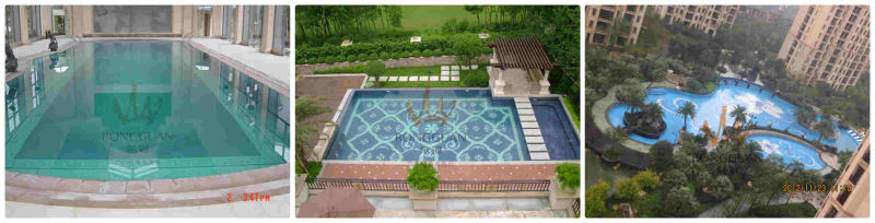 Glass Mosaic Tile of Decorative Building Material for Swimming Pool