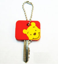 Lovely Custom Silicone Covers For Keys, Flexible Personalized Silicone Key Caps For Gifts