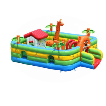 Fun park china inflatable bounce bed
