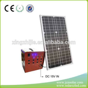 factory price newest 50W small home home solar system india, solar generator for home and outdoor with CE FCC ISO9001