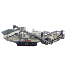 Used Mobile Rock Crusher PE600X900 Crawler Type Conveyor Crusher Stone