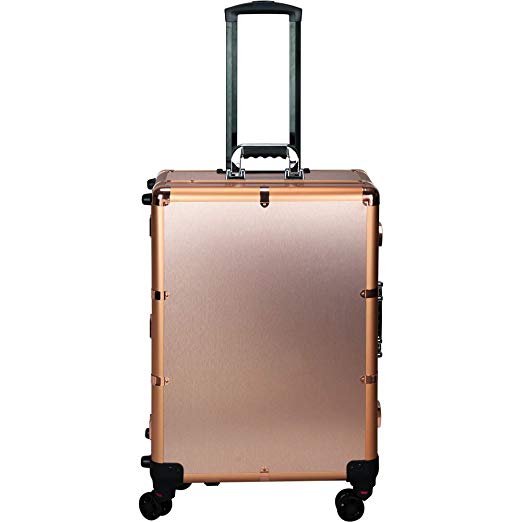 Professional Artist Studio Cosmetic Train Table Case Makeup Station