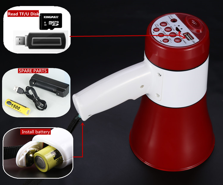 Handy Portable Megaphone Handy Portable Megaphone