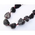 Natural Raw Rough Smoky Quartz Jewelry Crystal Gemstone Beads