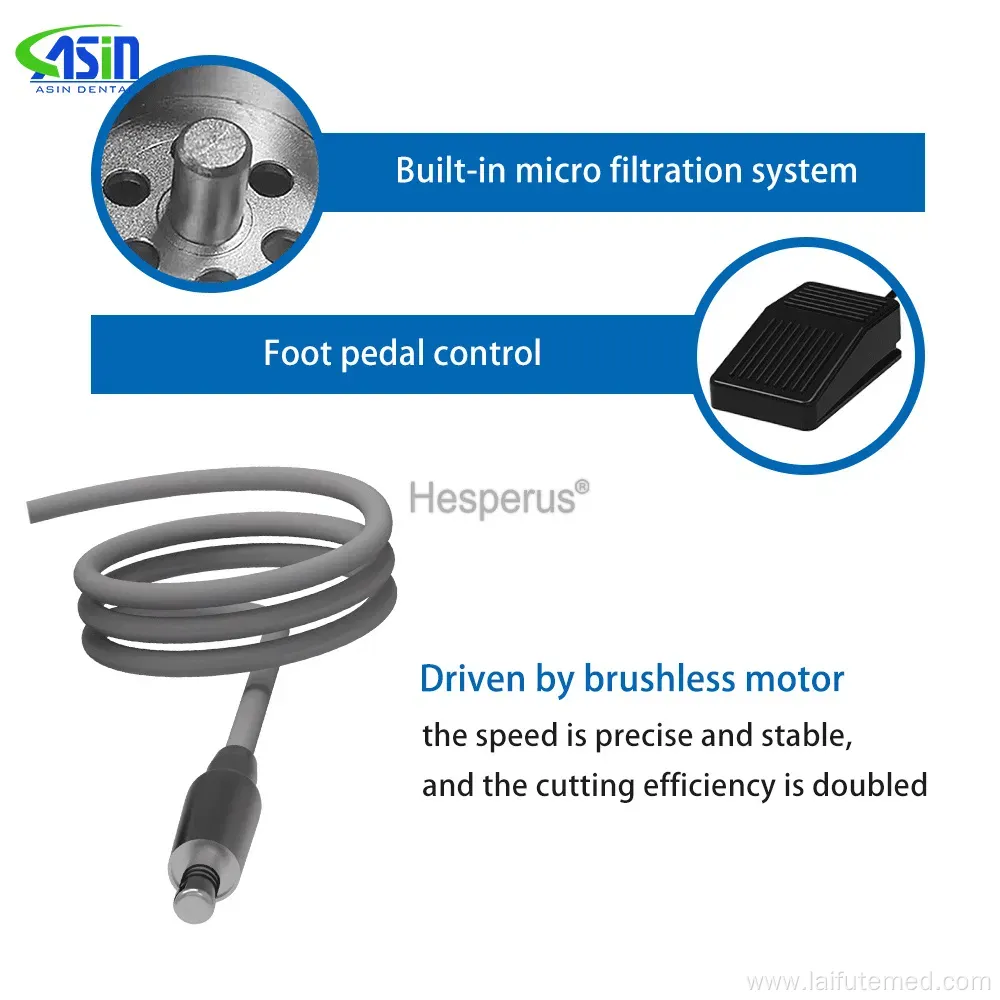 Dental Electric Micro Motor with Water Tank and LED Brushless System