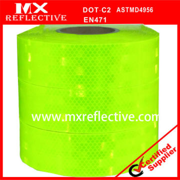 lime yellow green reflective tape