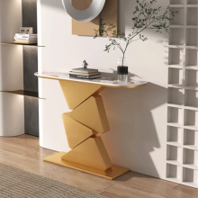Luxury Italian Design Half Moon Console Tables: Elevating Modern Home and Hallway Décor