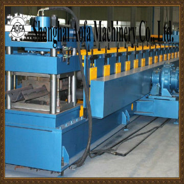 Fast guardrail cold roll forming machine