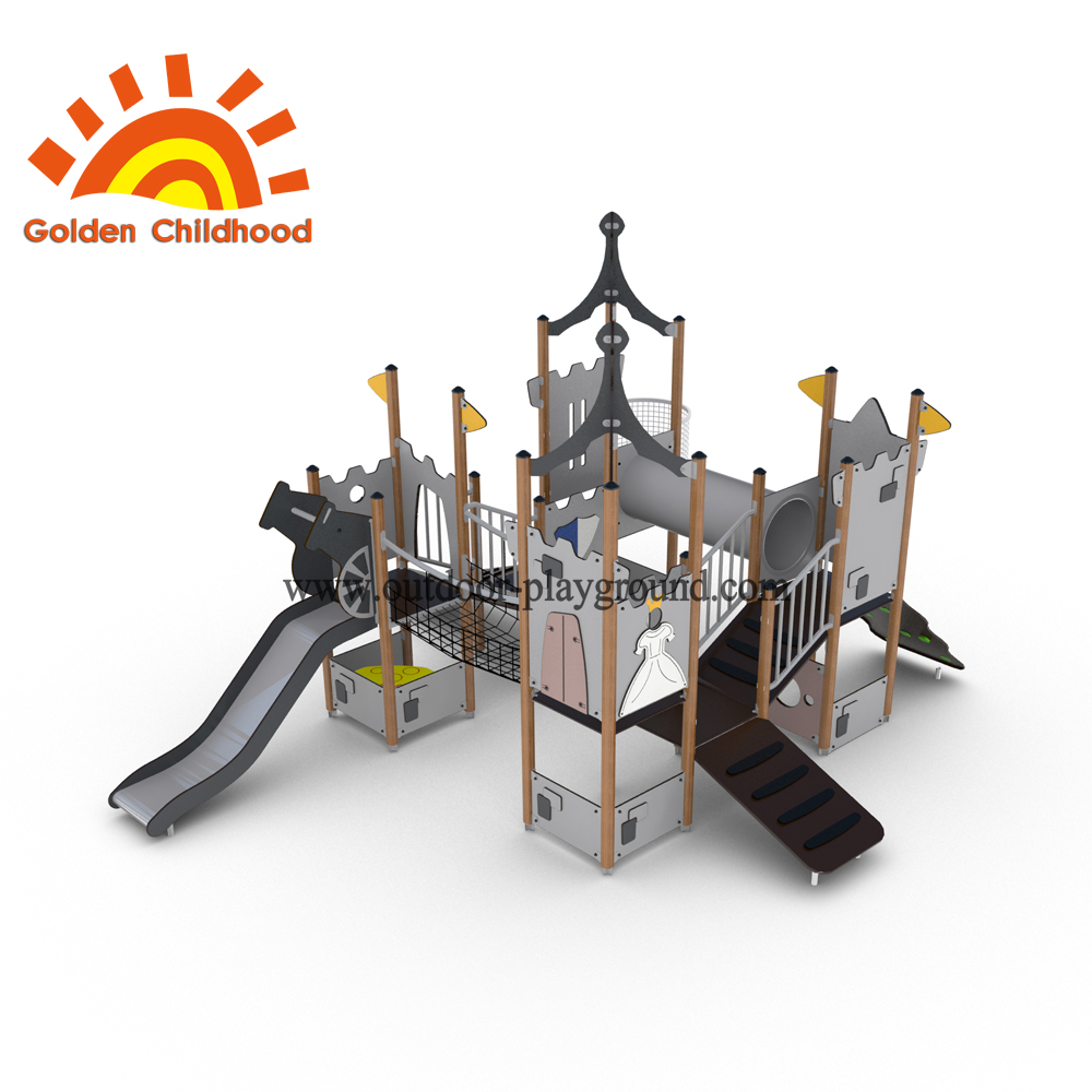 Hpl Castle Outdoor Playground Facility