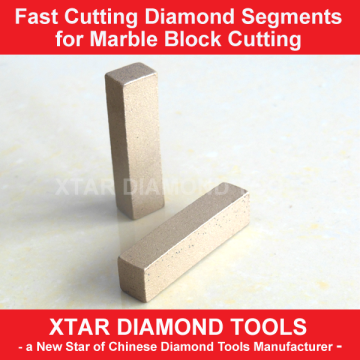 Diamond Segments for Marble Slab Cutting