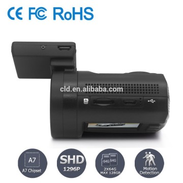 Rotating Bracket Motion Detection 2306x1296P HD 1296P Vehicle Dash Cams