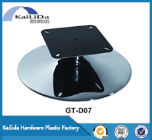 Chrome swivel metal base for sofa chairs