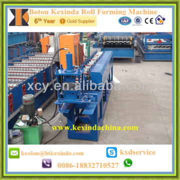 Rolling shutter slats machine