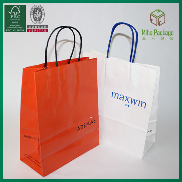 recycled paper carry bags