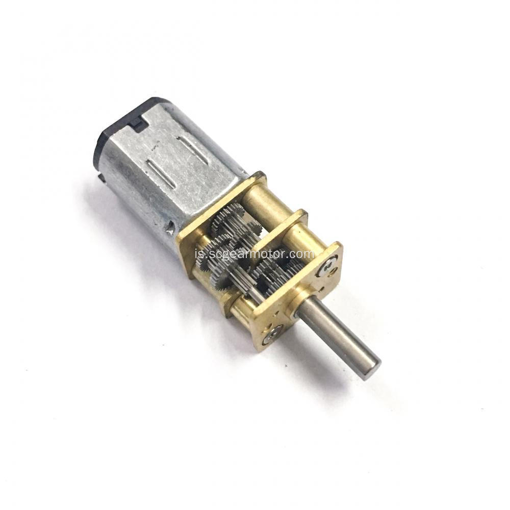 1: 1000 lækkunarhlutfall 6V 10rpm Gear Reducer Motor